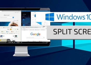 Cách chia đôi màn hình win 10