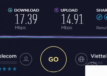 Kiểm tra tốc độ mạng không sử dụng phần mềm 2