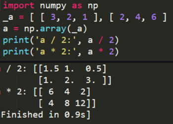 Ma trận trong Python