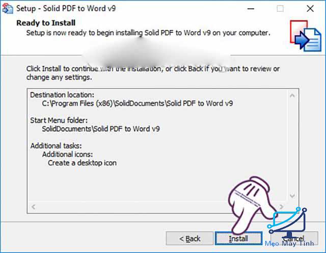 Phần mềm chuyển PDF sang Word – Solid PDF to Word 3