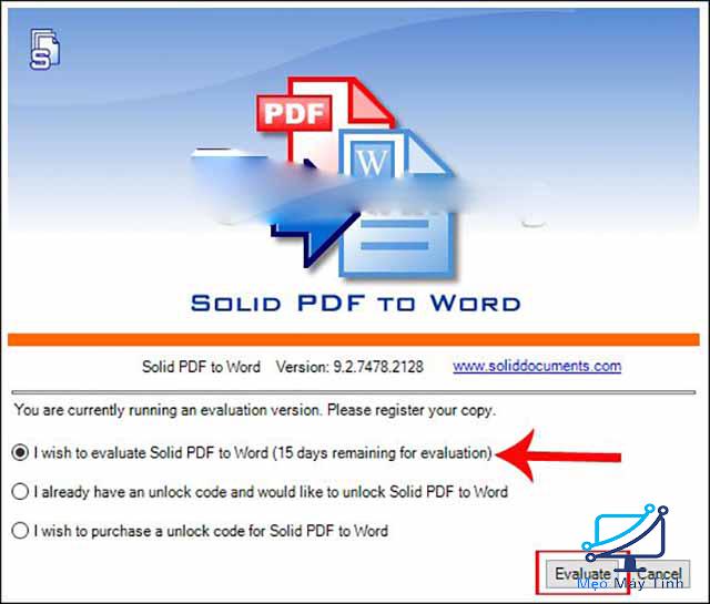Phần mềm chuyển PDF sang Word – Solid PDF to Word 4