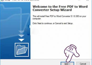 Phần mềm chuyển PDF sang Word – Free PDF to Word Converter 1