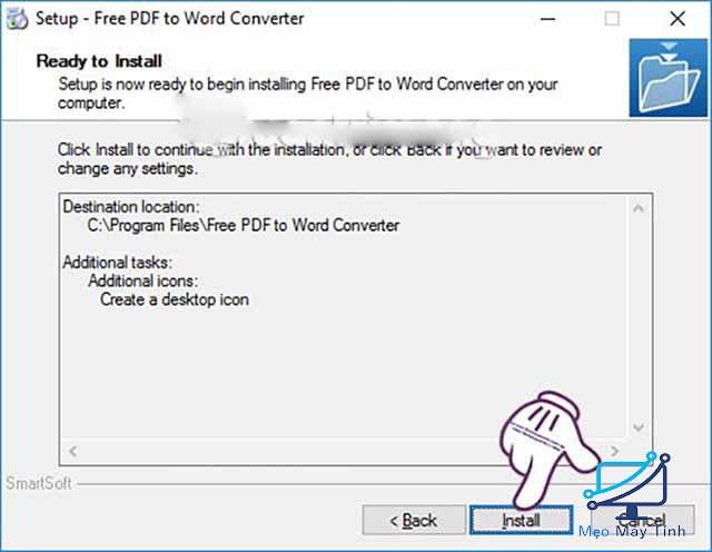 Phần mềm chuyển PDF sang Word – Free PDF to Word Converter 3
