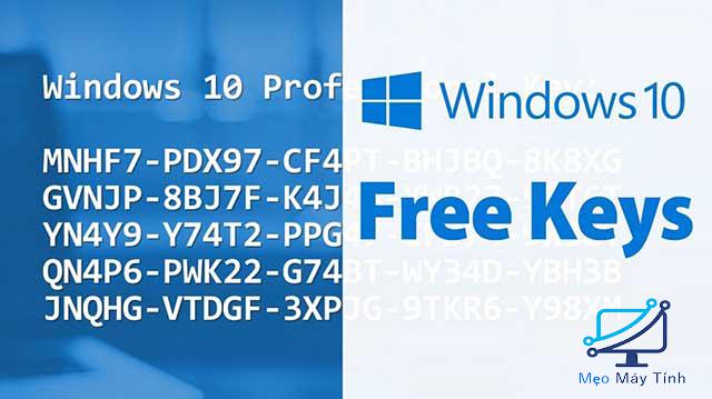 Key Active bản quyền Windows 10 kích hoạt Online các phiên bản khác