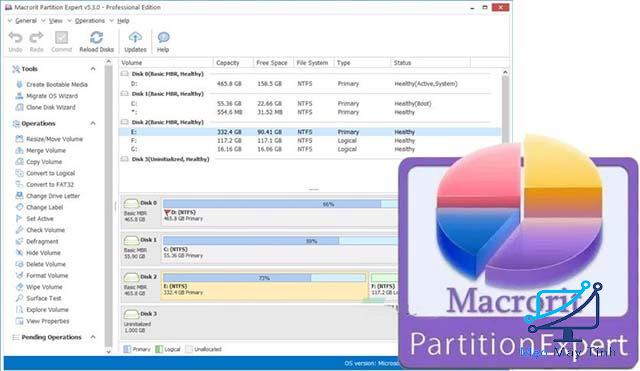 Phần mềm Macrorit Partition Expert