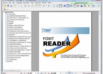 Phần mềm đọc file PDF Foxit Reader