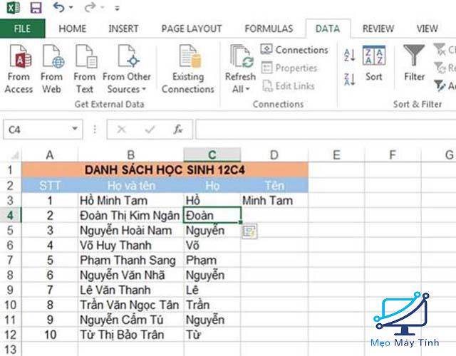 Các tính năng trong Excel 2013