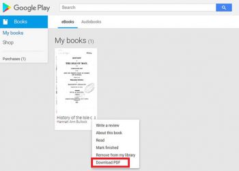 Tính năng của Google Books Downloader