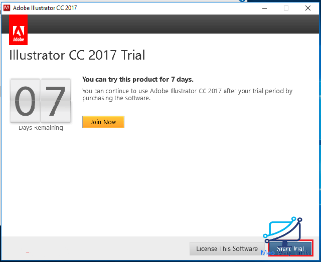 cài đặt Adobe Illustrator CC 2017 bước 4