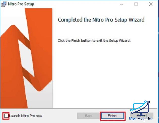 cài đặt Nitro Pro 10 bước 3