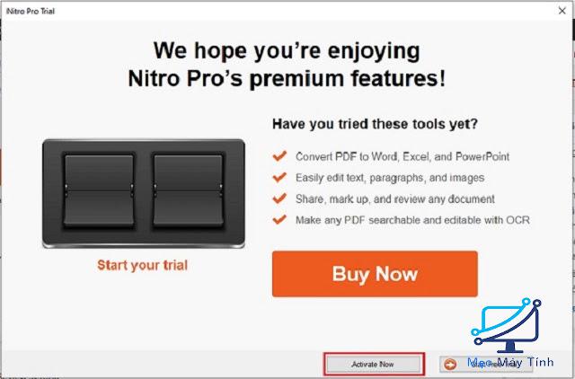 cài đặt Nitro Pro 10 bước 4