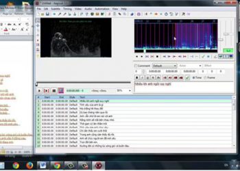 phần mềm Aegisub 3.2.2