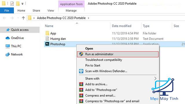 Hướng dẫn sử dụng Adobe Photoshop CC 2020 Portable
