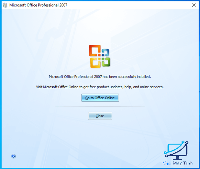 cài đặt Microsoft Office 2007 bước 7