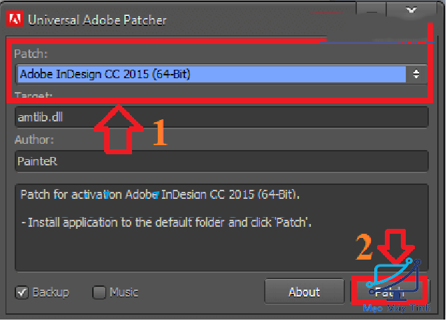 Cài đặt Adobe Indesign CC 2015 bước 12
