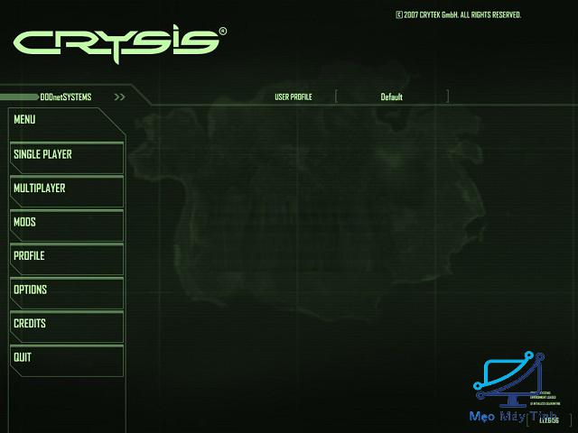 Hướng dẫn crack game Crysis 1 bước 2