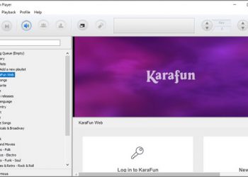 Phần mềm hát karaoke trên máy tính Karafun Player