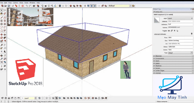 tính năng của SketchUp Pro 2018