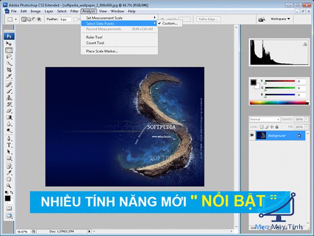 Tính năng phần mềm Photoshop CS3