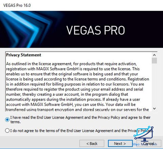 Cách cài đặt bản thủ công của Sony Vegas Pro 16 - 2