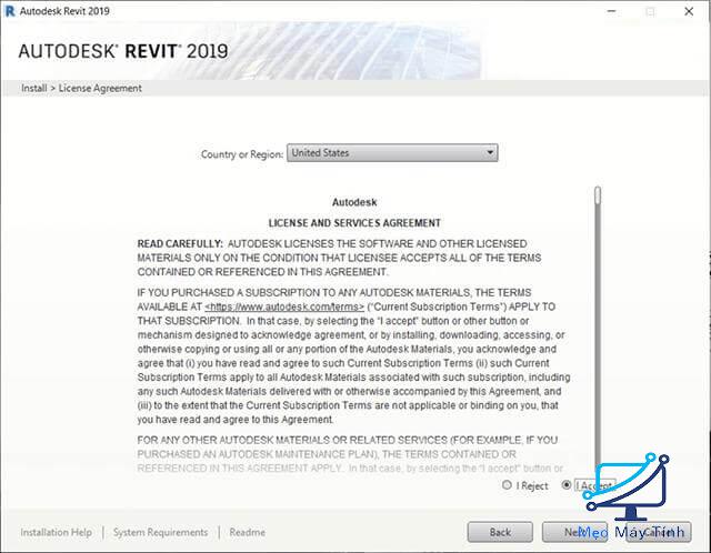 Hướng dẫn chi tiết cách cài đặt phần mềm Revit 2019 - 3