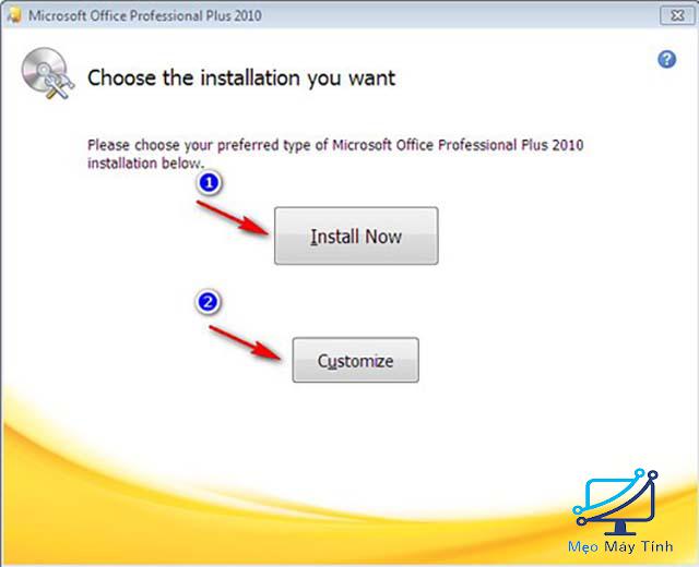 cài đặt Office 2010 bước 4