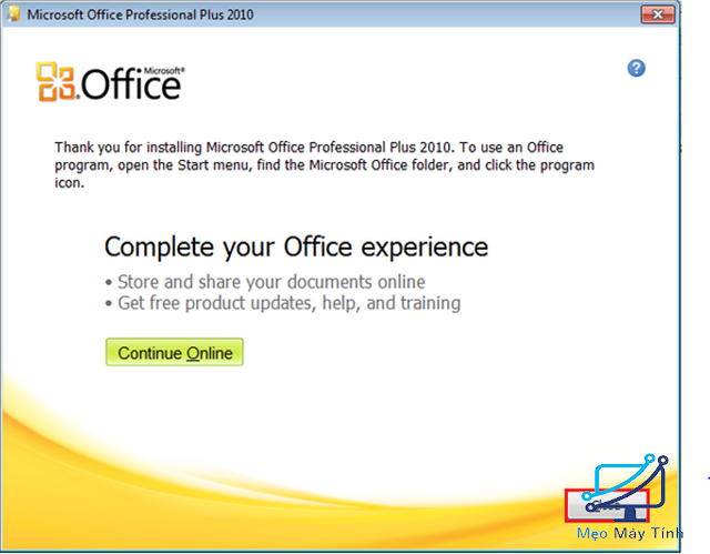 cài đặt Office 2010 bước 4-2