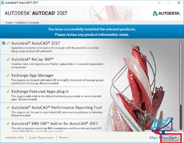 cài đặt Autocad 2017-9