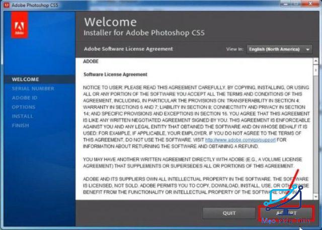 Cài đặt Photoshop CS5 Full crack 2