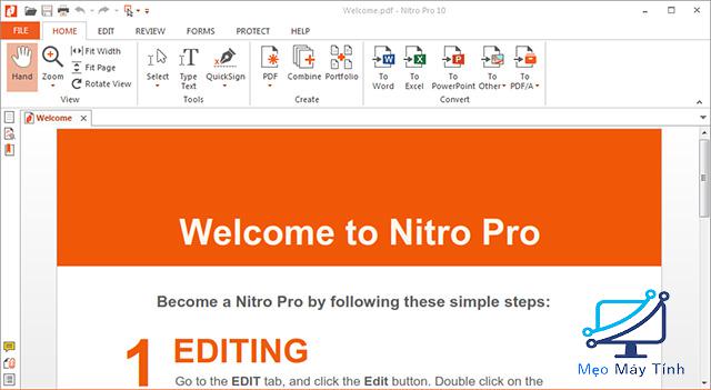 Nitro Pro 10 là công cụ như thế nào?