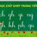 Học Vần Tiếng Việt