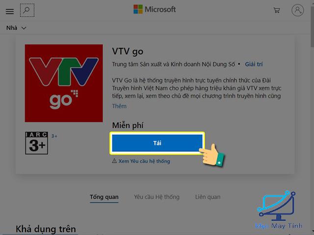 Cách tải VTV Go cho máy tính, PC chi tiết 1