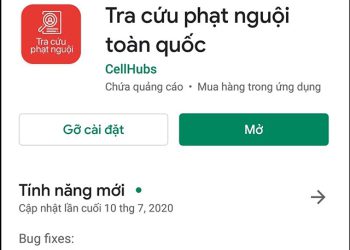 Cách tra cứu phạt nguội 1