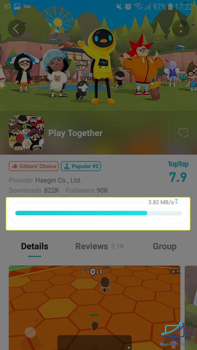 Cập nhật Play Together cho Android không tương thích 5