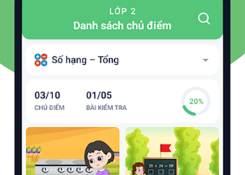 Phần mềm học Toán lớp 2 VioEdu