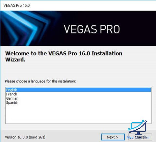 cài đặt Vegas Pro 16 bản thủ công 1