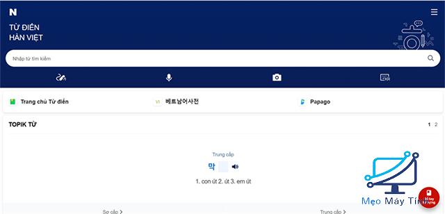 Phần mềm dịch tiếng Hàn 1