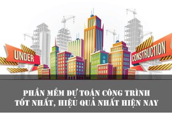 phần mềm dự toán 1