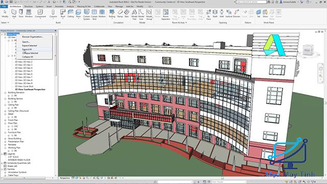 Phần mềm thiết kế đồ họa Revit