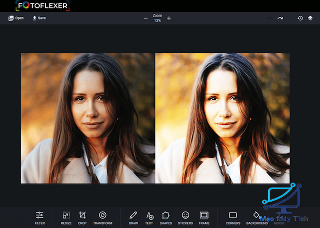 Phần mềm FotoFlexer