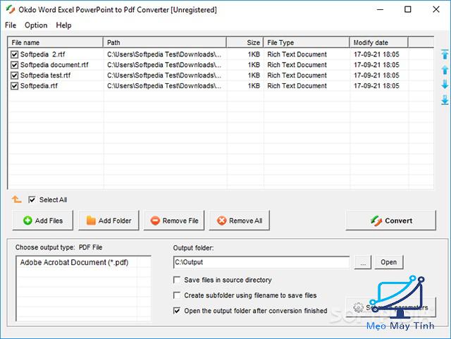 Word Excel PowerPoint to PDF Converter