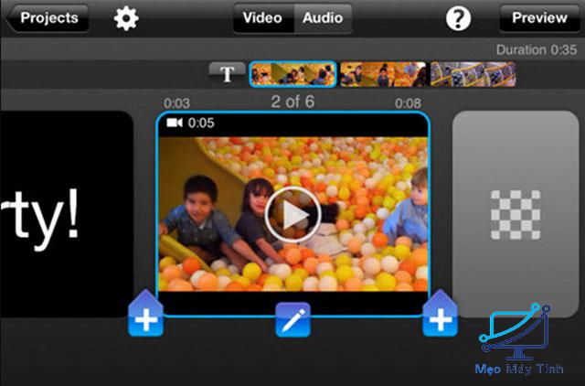 Phần mềm chỉnh sửa video trên iphone Splice