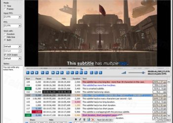 Phần mềm ghép Sub vào phim - Subtitle Workshop