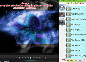 Phần mềm xem tivi trên máy tính Viet-SimpleTV