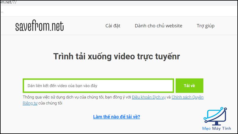 Cách tải video trên youtube về máy tính