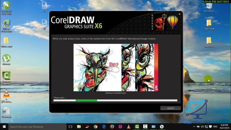 Hướng dẫn cài đặt CorelDraw X6 64-bit